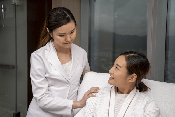 Preparation before treatment